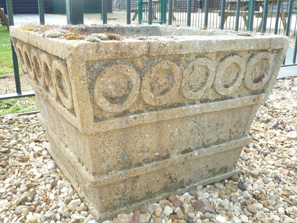 Antiques Atlas Hand Carved Limestone Garden Planter Stone