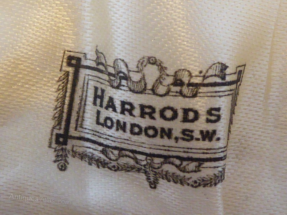 Antiques Atlas Harrods 1941 Glass Butter Dish & Silver Knife Set