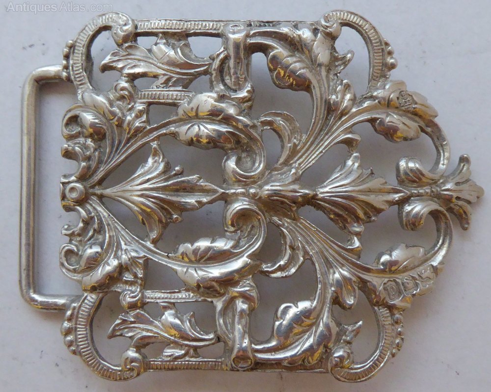 Antiques Atlas Nurses Belt Buckle 1899 Silver William Hutton