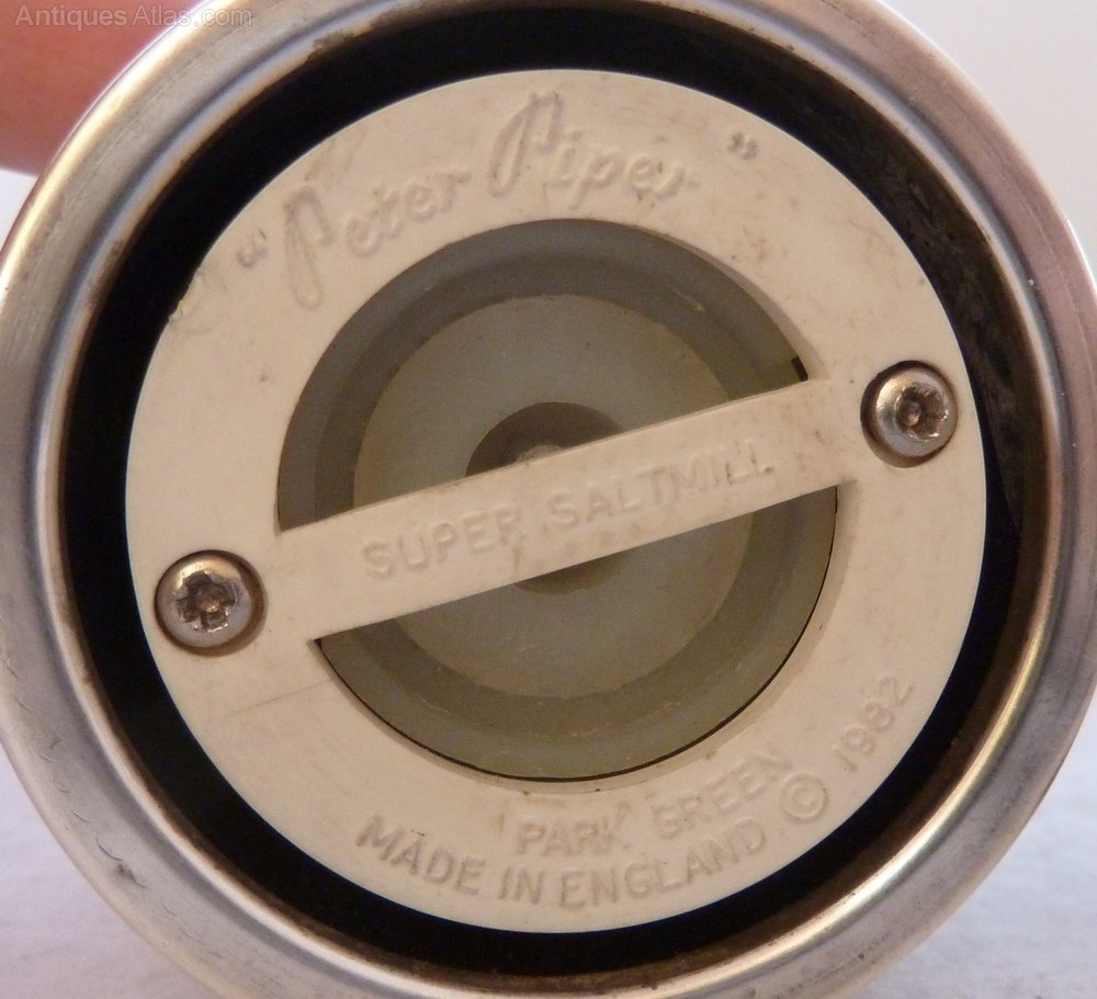 Antiques Atlas Pr Silver Cruet Set Salt And Pepper Grinders Mills