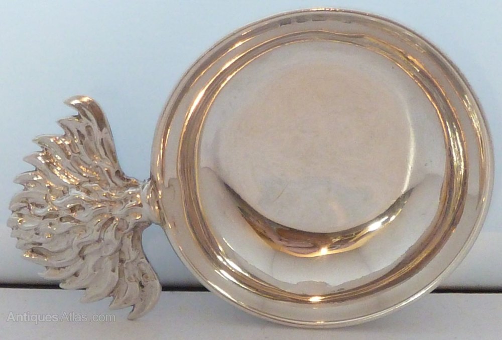 Antiques Atlas Solid Silver Taste De Vin Wine Taster Quaish