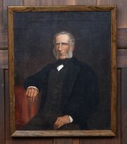 19th?Century Oil Portrait Of A Gentleman