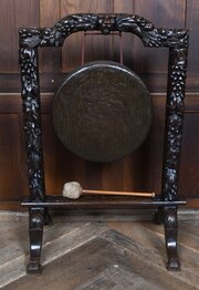 19th Century Floor Standing Dinner Gong