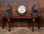 19th Century Mahogany Console Table