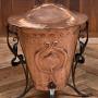 Art Nouveau Copper Bucket 