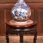 Chinese Marble Top Plant Stand