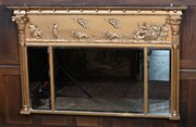 Classical Regency Gilt Over-mantle Mirror