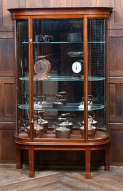 Edwardian Mahogany Display Cabinet