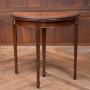Edwardian Mahogany Fold Over Card Table