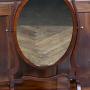 Edwardian Oval Dressing Table Mirror