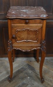 French Walnut Pot Cupboard