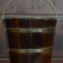 Coal bucket  mahogany