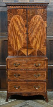 Georgian Mahogany Secretaire