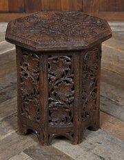 Islamic Carved Octagonal Folding Table