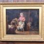  James Kyd Oil on Panel – Spinning Maid 
