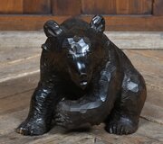 Japanese Carved Bear (Kibori Kuma)