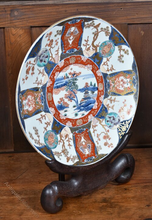 その他 IMARI Antiques Atlas - Japanese Imari Porcelain Plate In Box as856a2859
