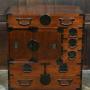 Japanese Keyaki Merchant Chest