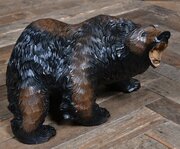 Japanese Kibori Kuma – Hand-carved Bear