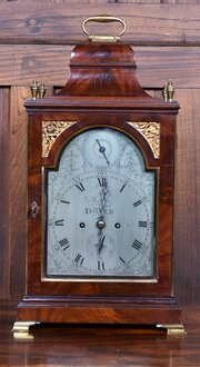 Mahogany Bracket Clock By Thomas Andrews Of Dover