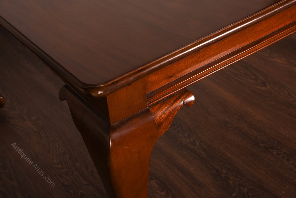 Mahogany Extending Dining Table 2 Leaves Antiques Atlas