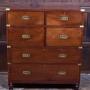 Mahogany Secretaire Campaign Chest