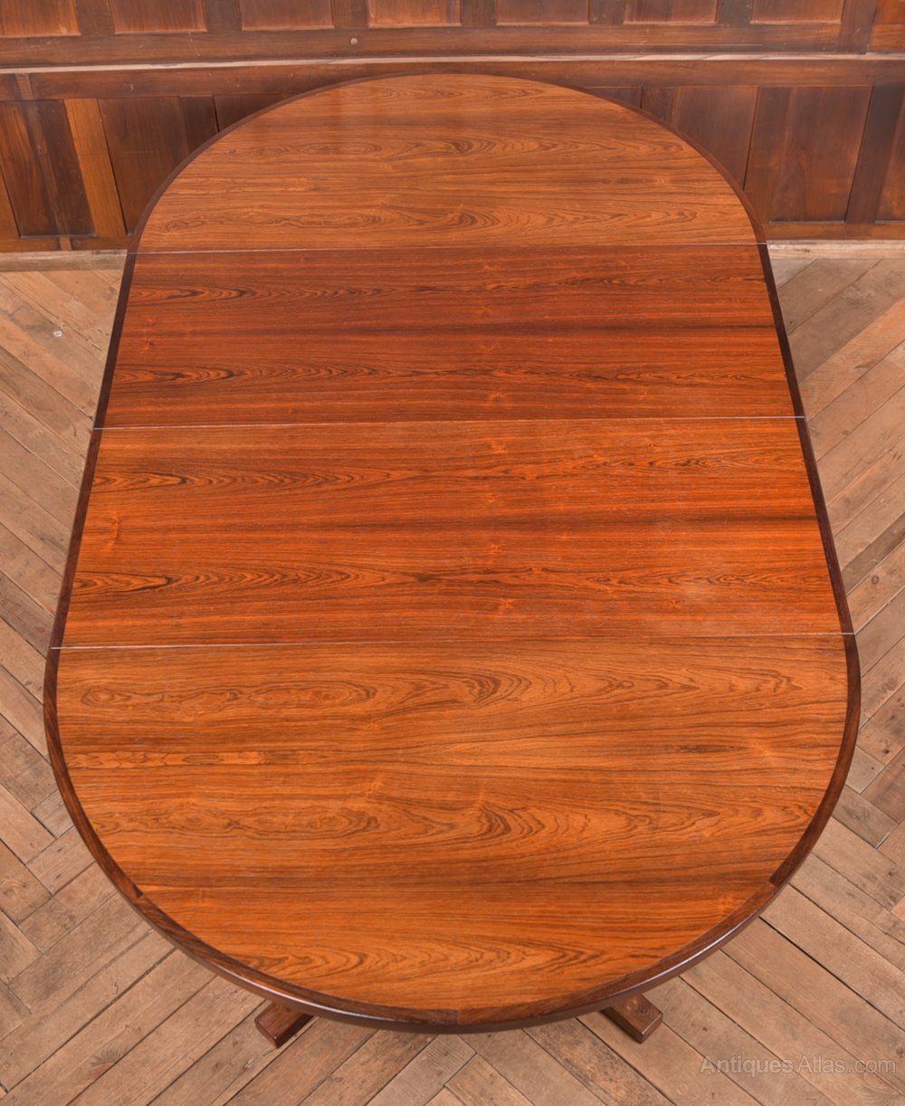 Antiques Atlas Rosewood 2 Leaf Dining Room Table as856a1365 / SAI2519