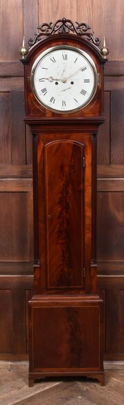 Scottish Mahogany Grandfather / Longcase Clock