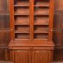 Victorian Mahogany Bookcase with Glazed Top