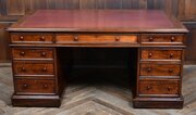 Victorian Mahogany Partners Desk