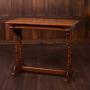 Victorian Oak Gothic Side Table