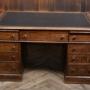 Victorian Oak Partner Desk