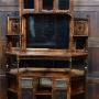 Victorian Walnut Display Cabinet