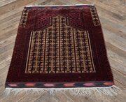 Vintage Eastern Hand-Woven Rug