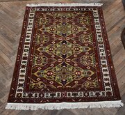 Vintage Machine- Woven Rug