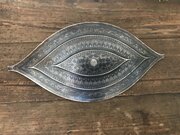Antique 19ct Century Silver Russian Belt Buckle 