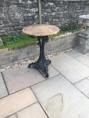 Art Nouveau Garden Table 