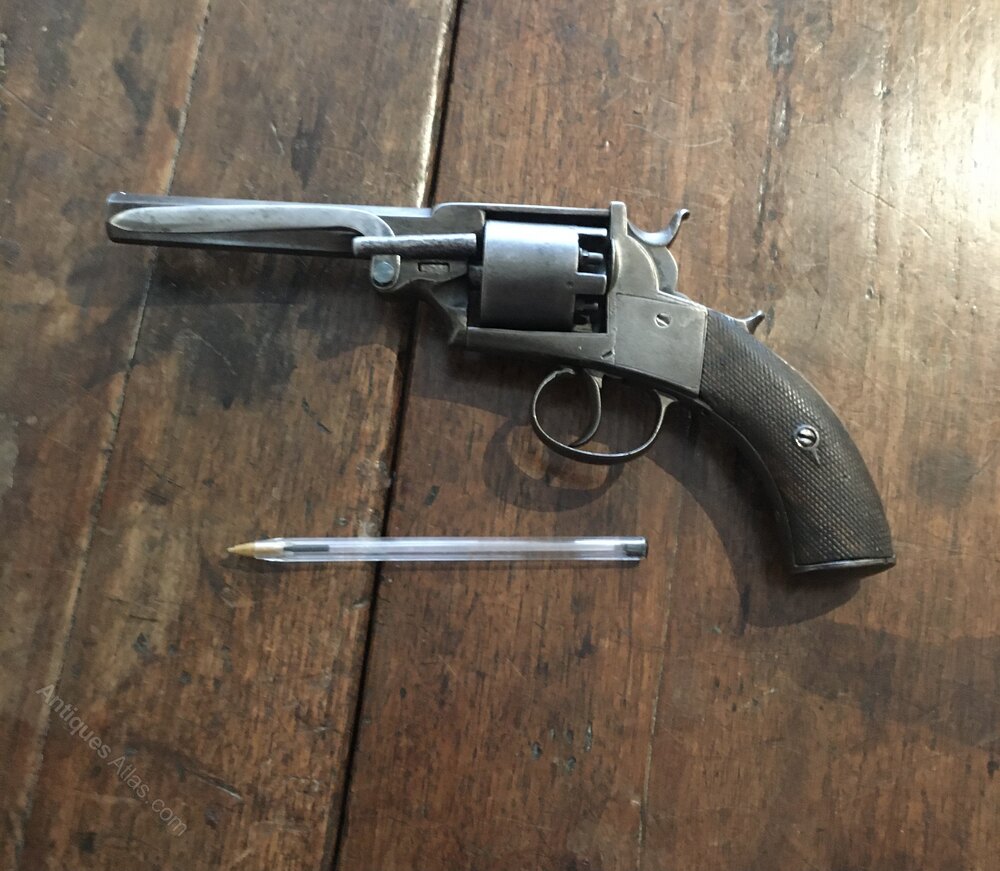 Ball Revolver Antiques Atlas - Cap And Ball Revolver as897a1018 / Webley cap and ball