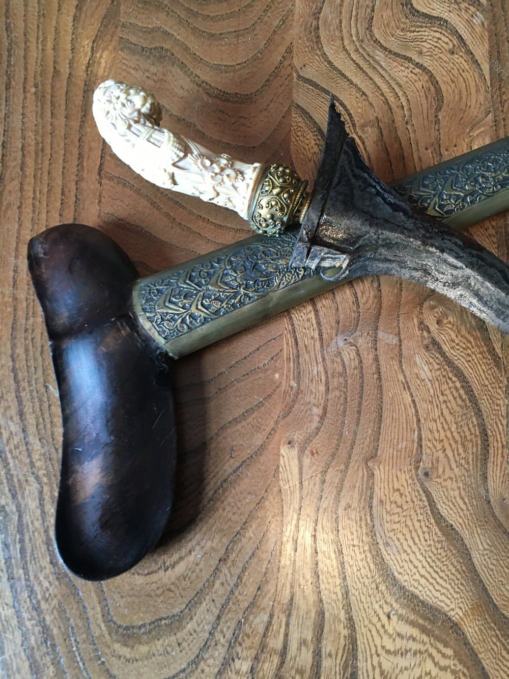 Antiques Atlas Antique Carved Javanese Ivory Handled Kris