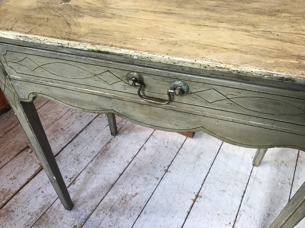 Early Victorian Painted Side Table Antiques Atlas