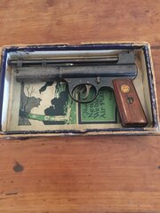 Mk 1 Webley Air Pistol Boxed