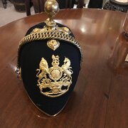 Royal Artillery Blue Cloth Helmet  Stockdale DSO