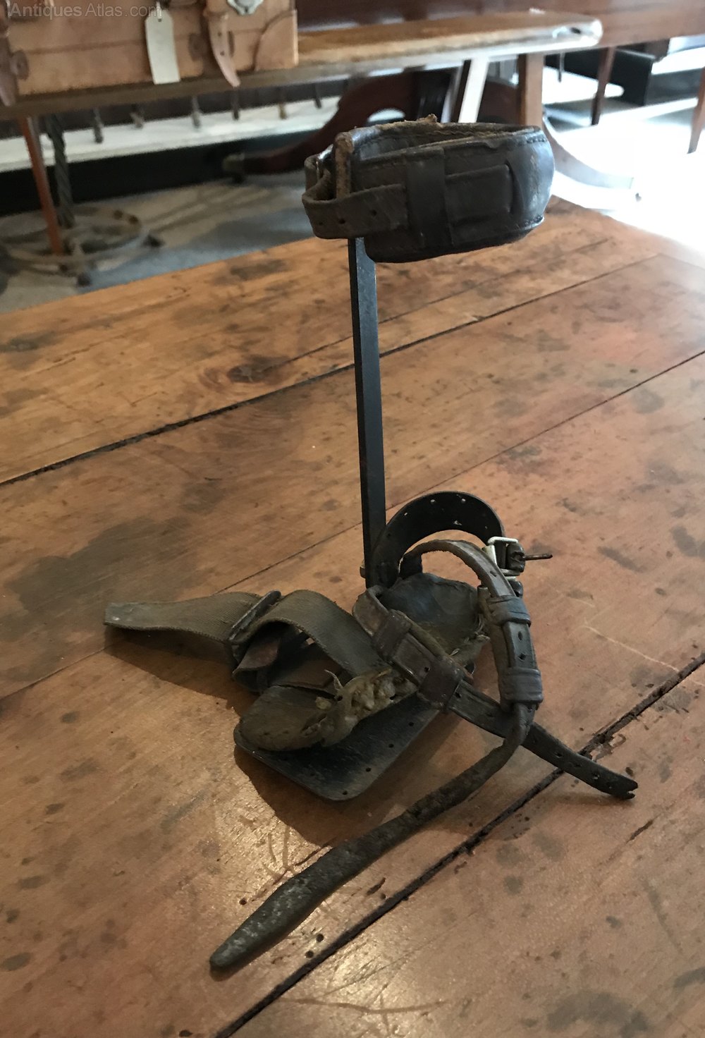 Antiques Atlas Late Victorian Childs Polio Leg Brace as897a042 / Rid 41