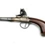 18th Century Flintlock Queen Anne pistol