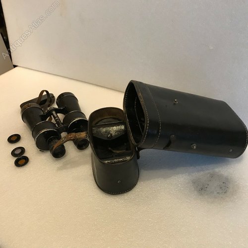 Antiques Atlas 2ww German U Boat Binoculars With Case