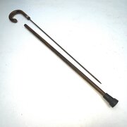 Ash Crook Handled Walking Stick Sword Stick 1925 