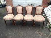Dining Chairs Walnut Set Of 4