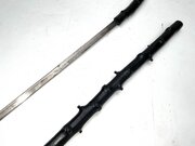Gentlemans Walking Stick Sword Stick.  Irish Black