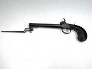 Percushion Belt Pistol With Bayonet