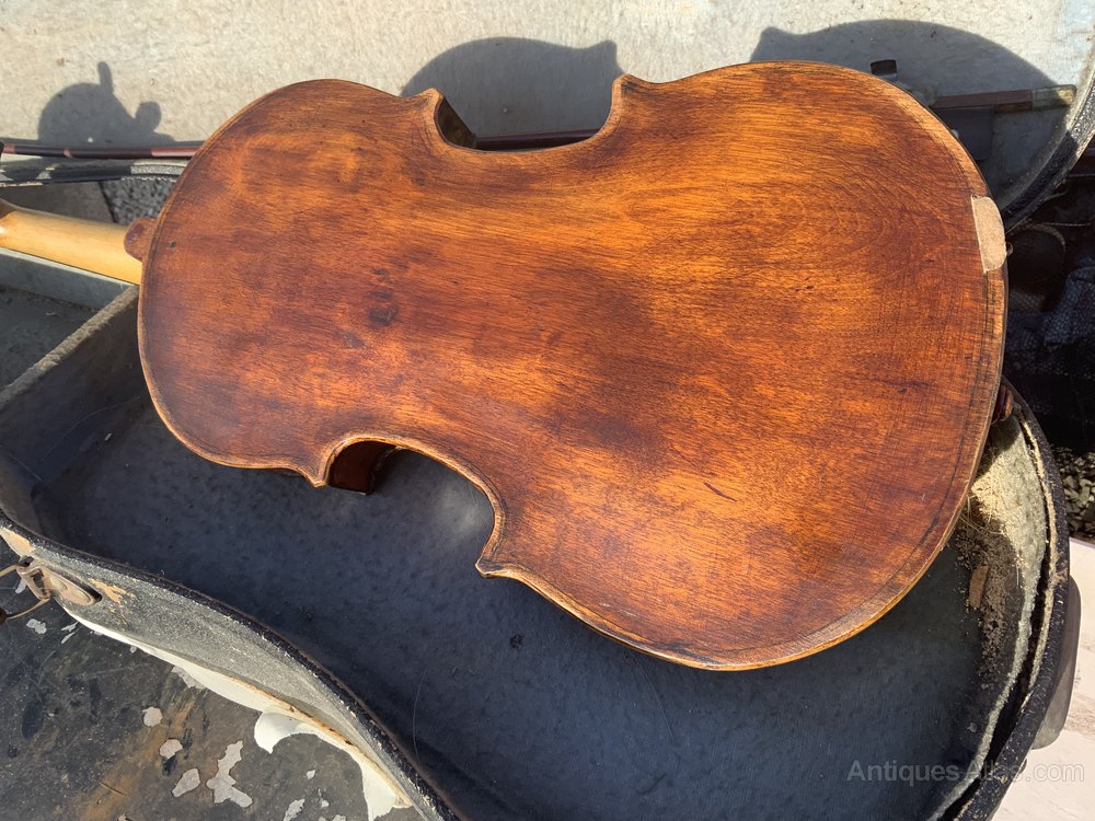 Antiques Atlas Viola Bow & Case, FRENCH